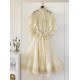 Vintage 3900 Lace Edwardian Top Short Skirt Long Skirt and Sets(Reservation/Full Payment Without Shipping)